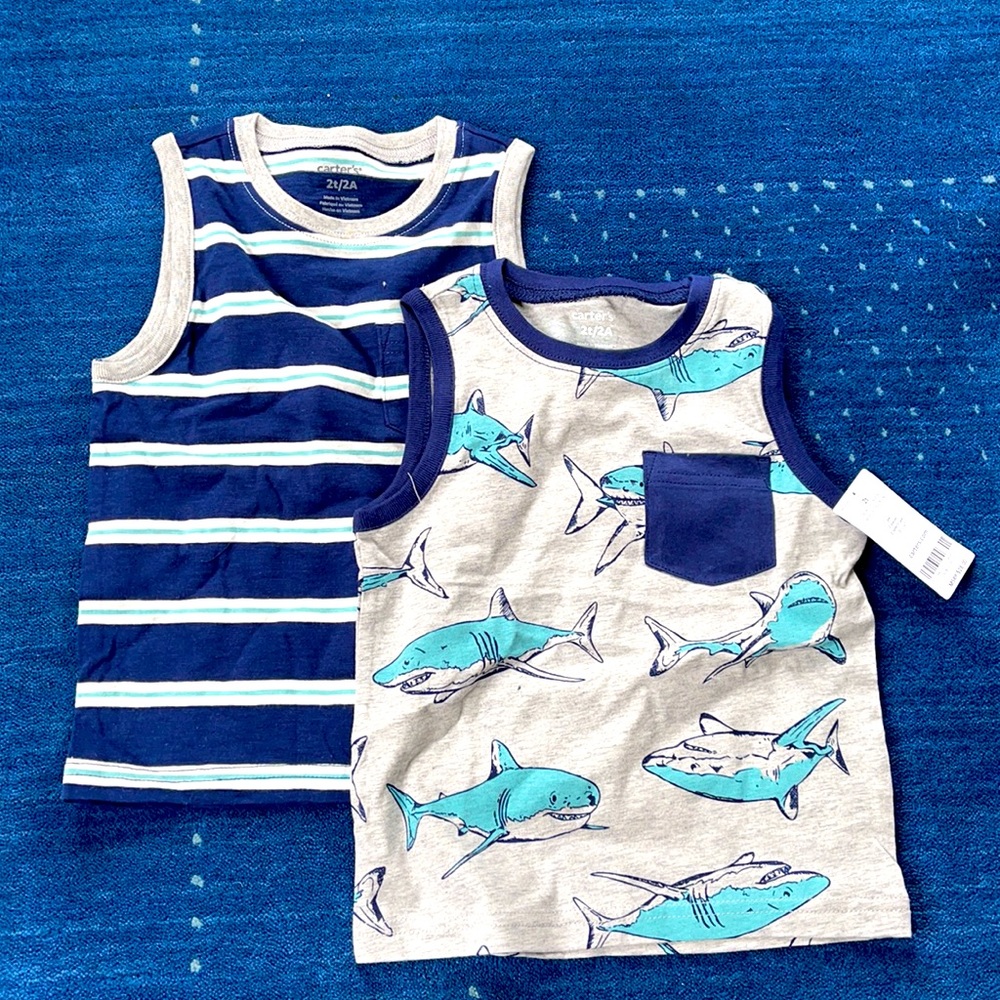 2 summer tanks size 2T
